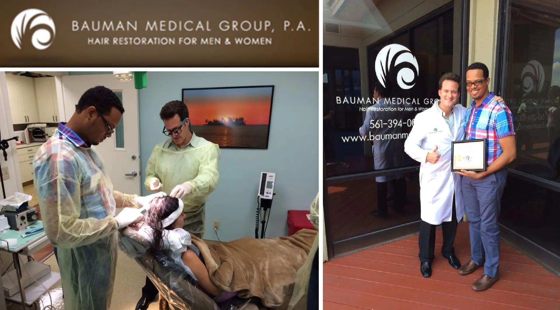 Dr. Brown and  Dr. Bauman